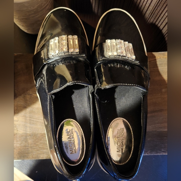 Michael Kors Michelle Slip On Sz 10 - Picture 4 of 6